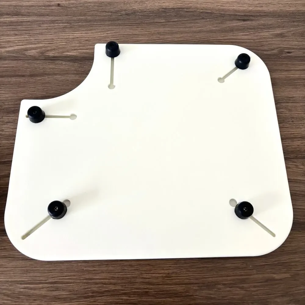 Camco White Cutting Board Sink Topper for RVs Vans Small Sink Mate